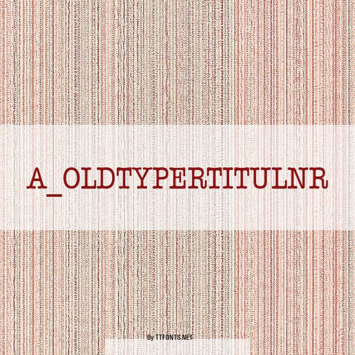 a_OldTyperTitulNr example