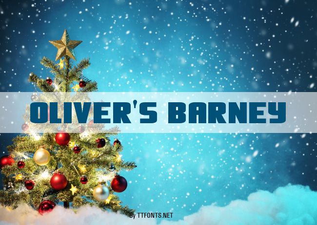 Oliver's Barney example