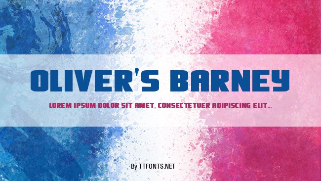 Oliver's Barney example