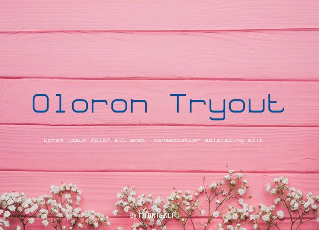Oloron Tryout example