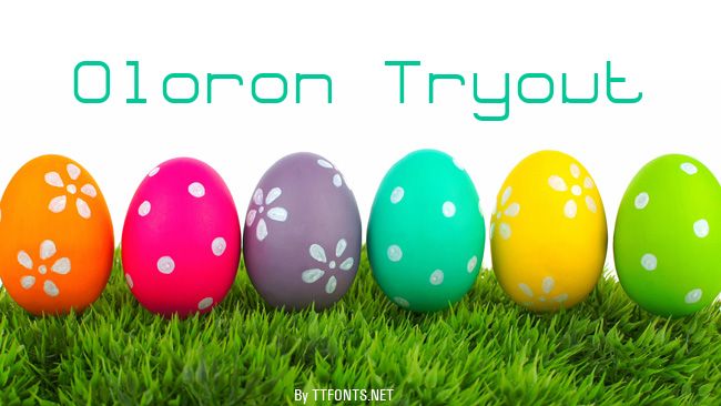Oloron Tryout example