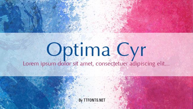 Optima Cyr example