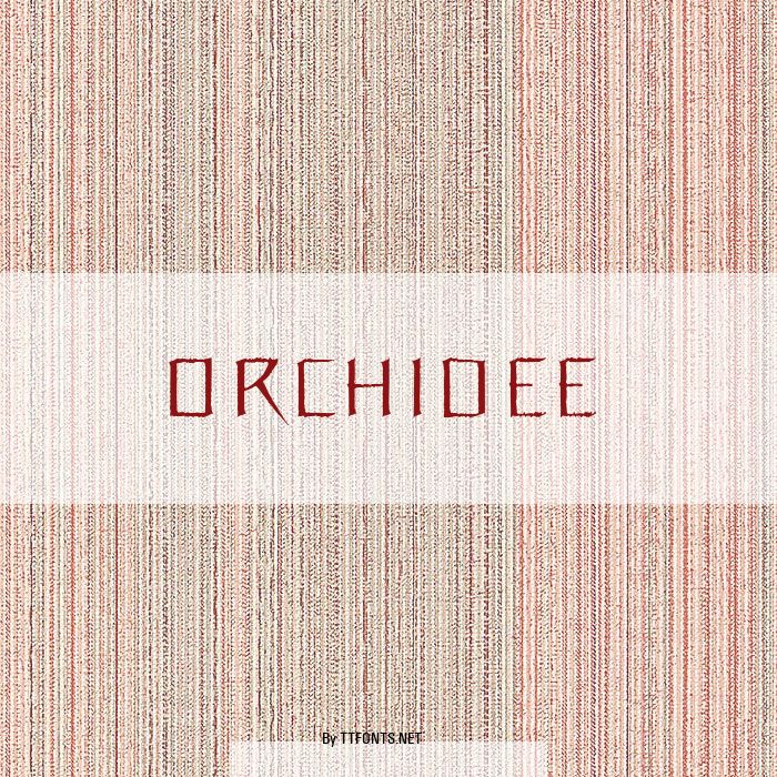 Orchidee example