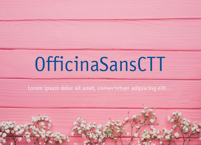 OfficinaSansCTT example