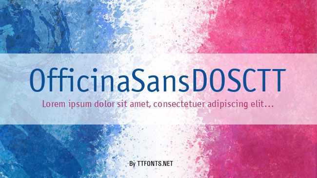 OfficinaSansDOSCTT example