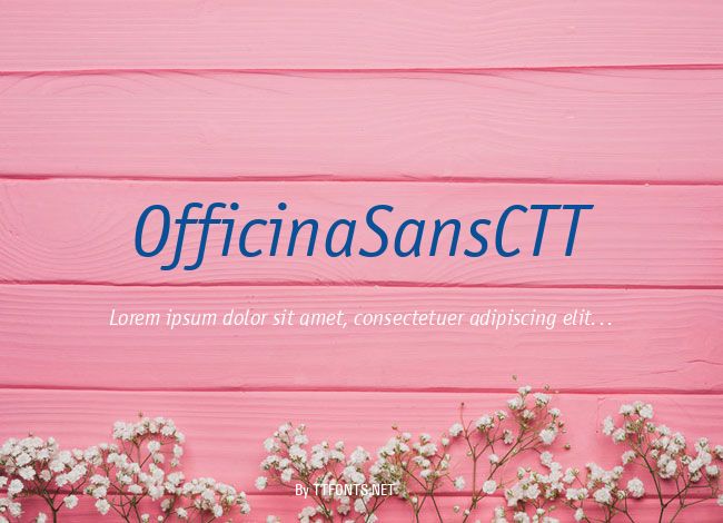 OfficinaSansCTT example