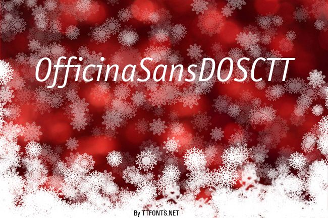 OfficinaSansDOSCTT example