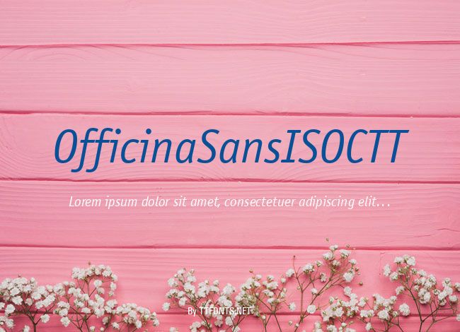 OfficinaSansISOCTT example