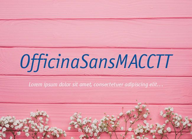OfficinaSansMACCTT example