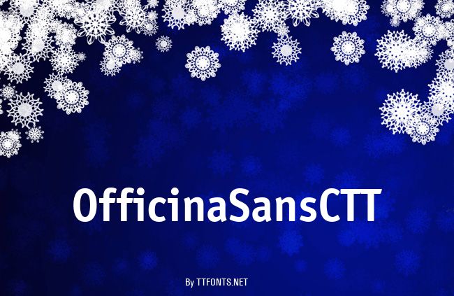 OfficinaSansCTT example