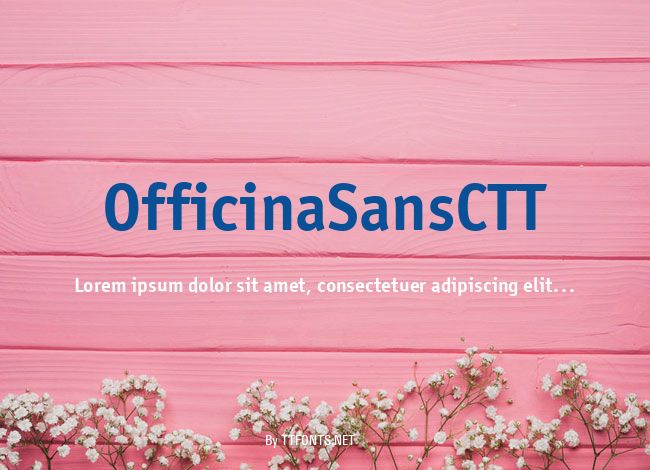 OfficinaSansCTT example