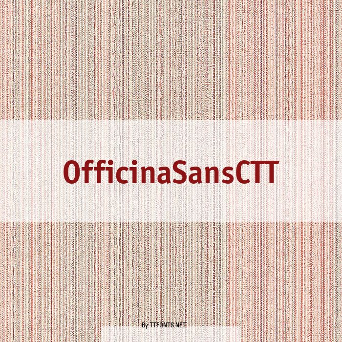 OfficinaSansCTT example