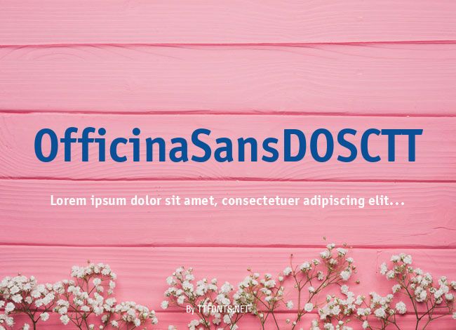 OfficinaSansDOSCTT example