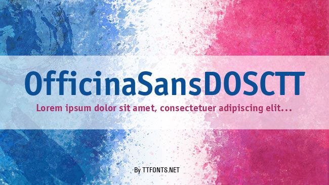 OfficinaSansDOSCTT example
