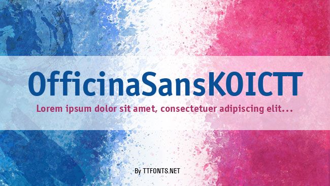 OfficinaSansKOICTT example