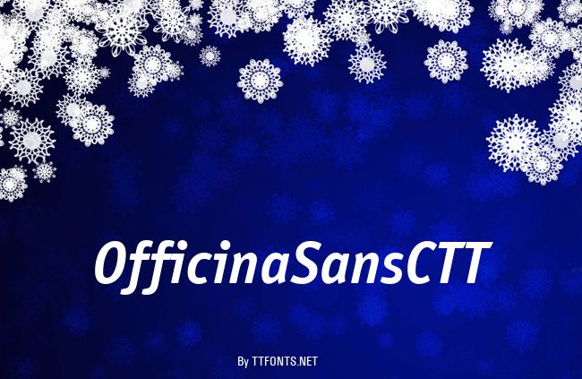 OfficinaSansCTT example