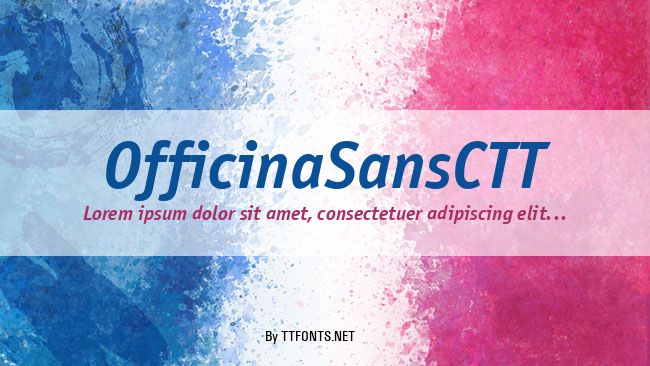 OfficinaSansCTT example
