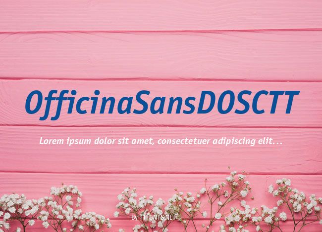 OfficinaSansDOSCTT example