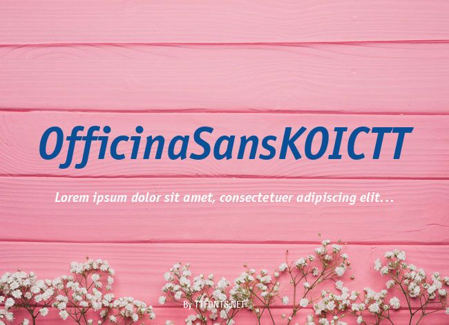 OfficinaSansKOICTT example