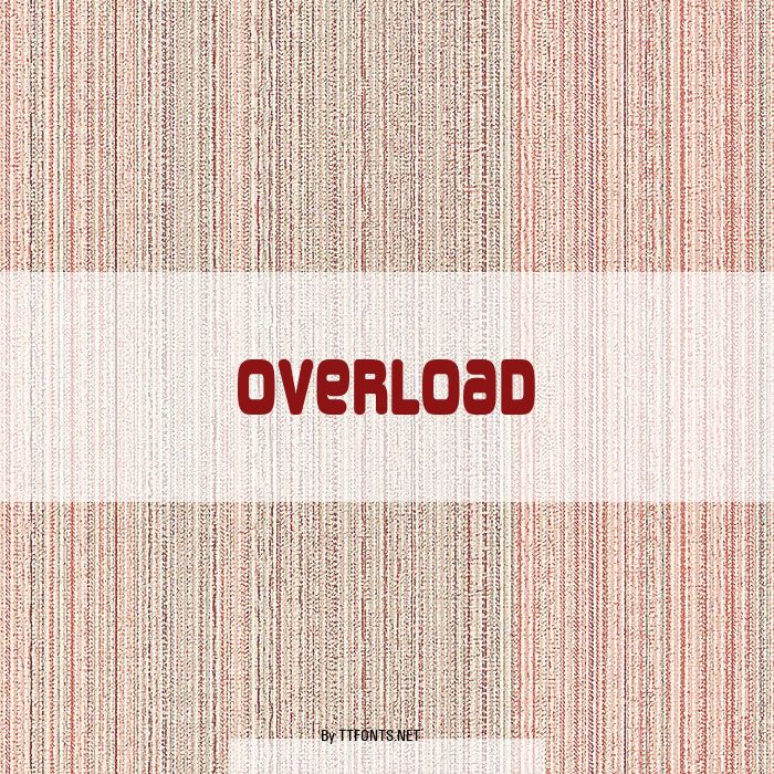 Overload example