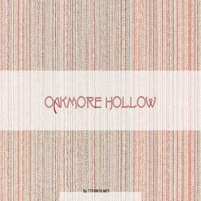 Oakmore Hollow example