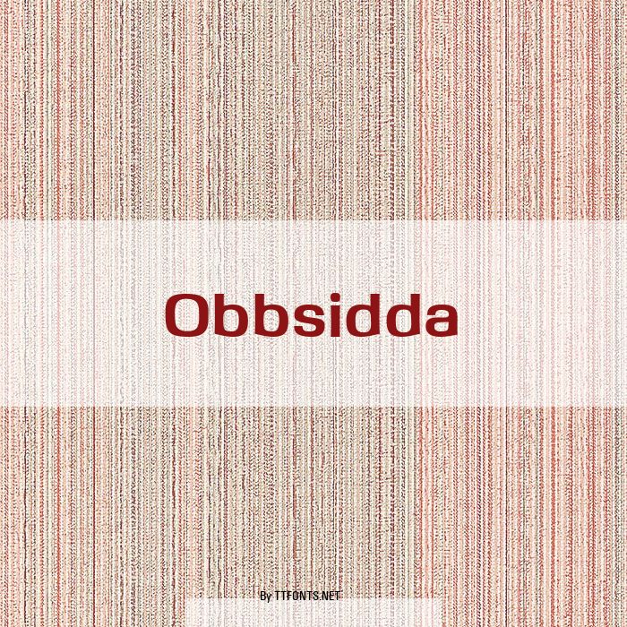 Obbsidda example