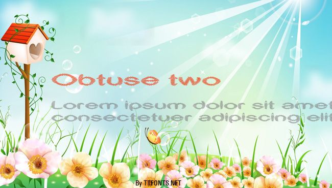 Obtuse two example