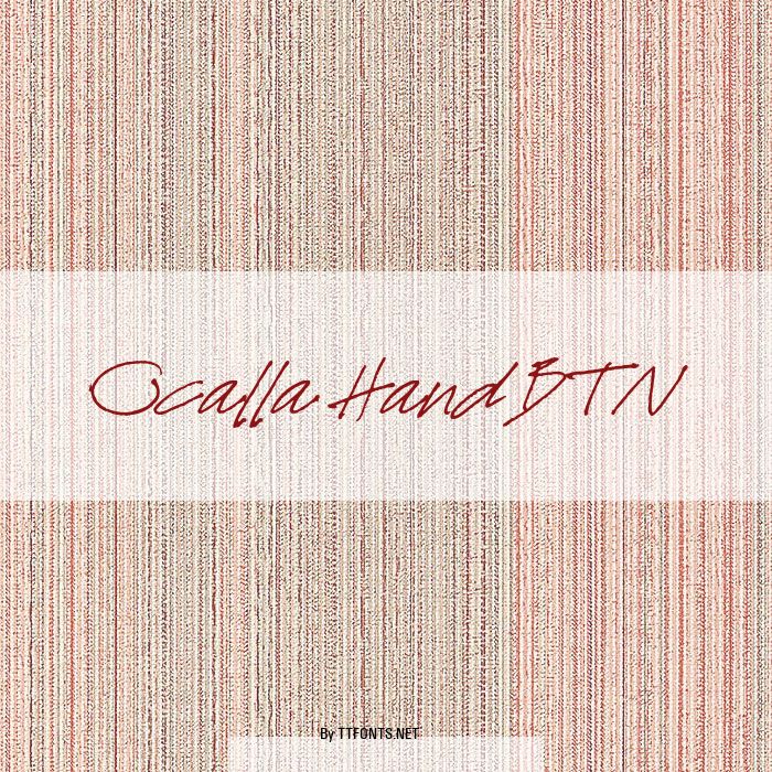 Ocalla Hand BTN example