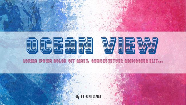 Ocean View example