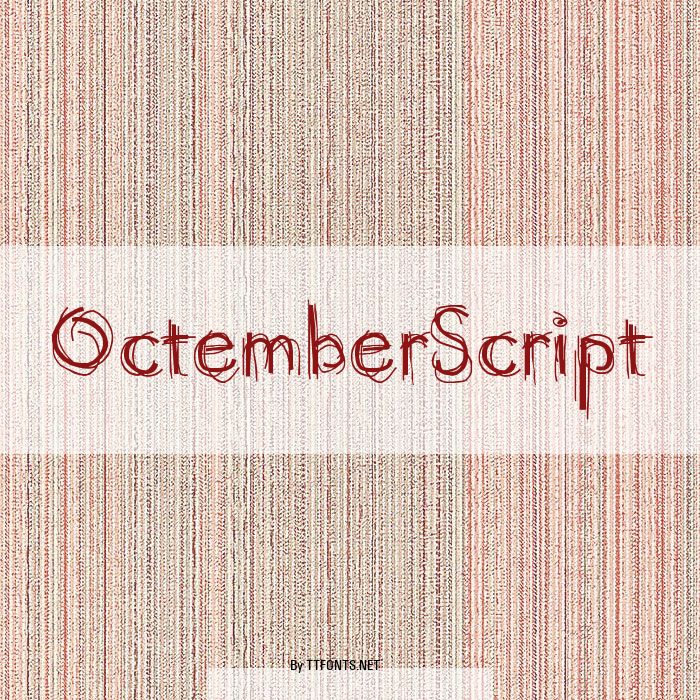 OctemberScript example