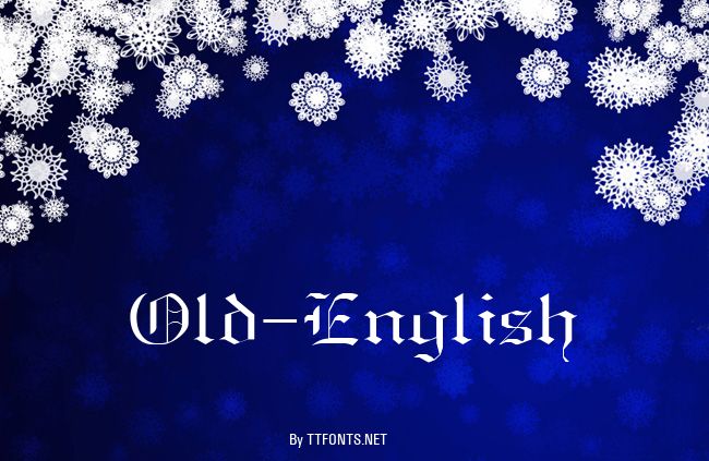 Old-English example