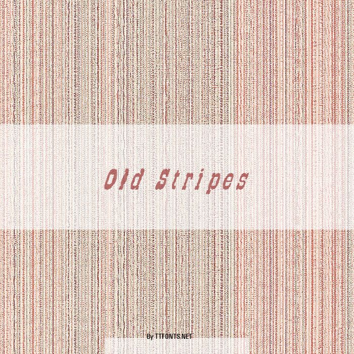 Old Stripes example