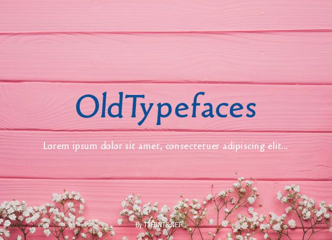 OldTypefaces example