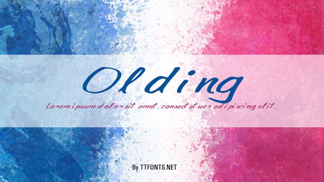 Olding example