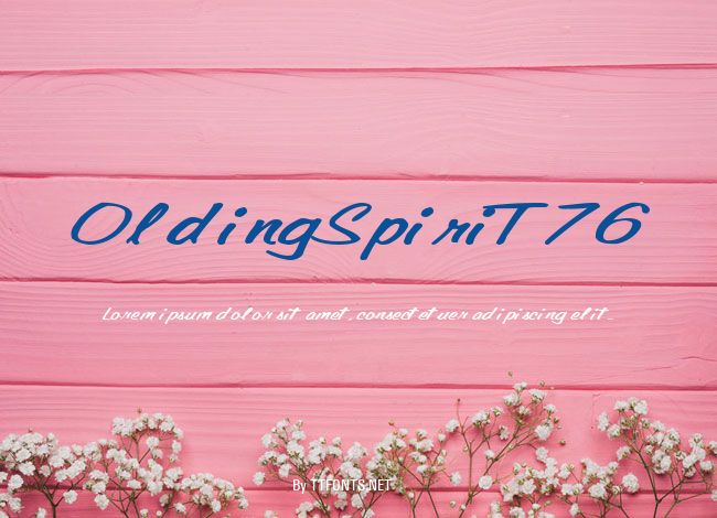 OldingSpiriT76 example