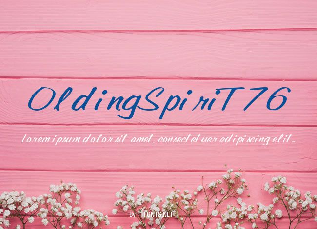OldingSpiriT76 example