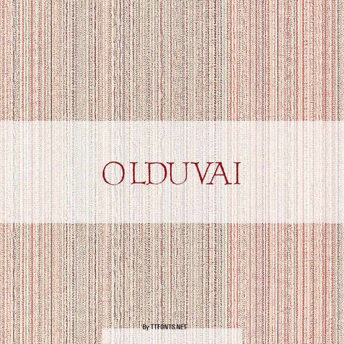 Olduvai example
