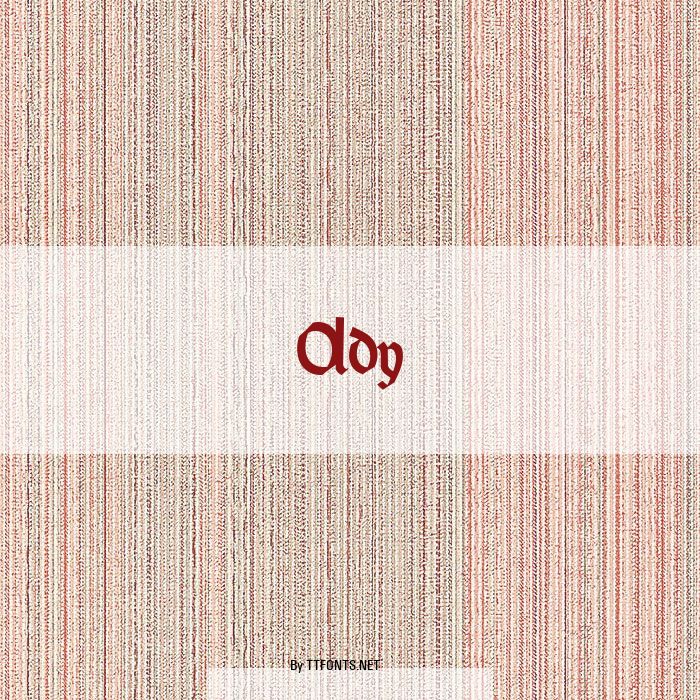 Oldy example
