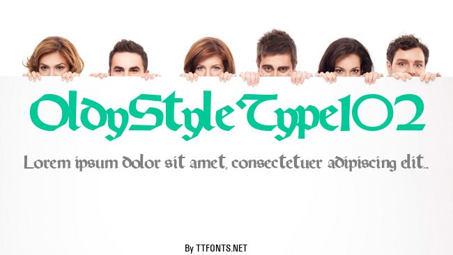 OldyStyleType102 example