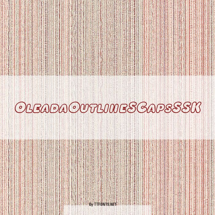 OleadaOutlineSCapsSSK example