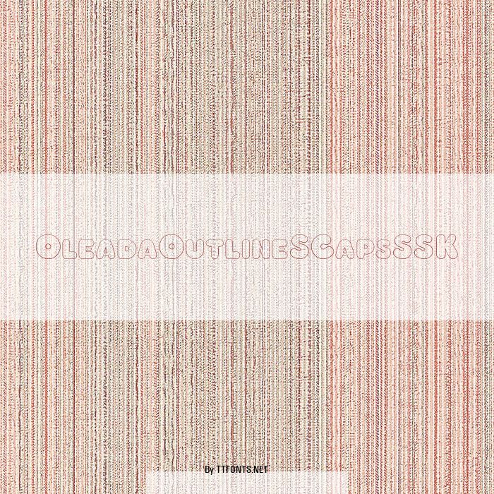 OleadaOutlineSCapsSSK example