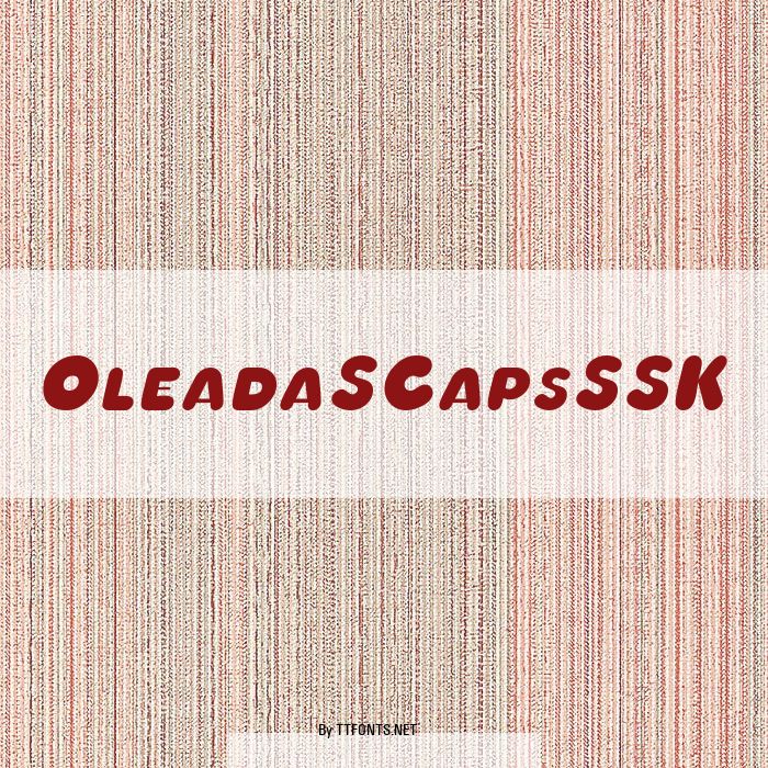 OleadaSCapsSSK example