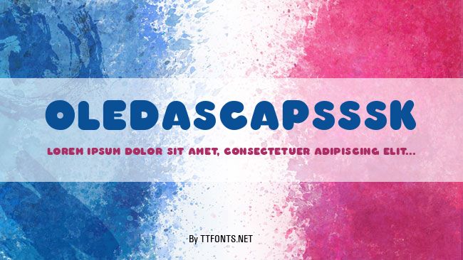OledaSCapsSSK example