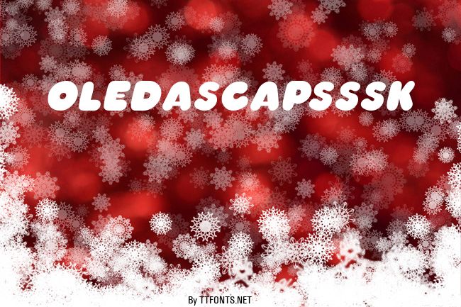OledaSCapsSSK example