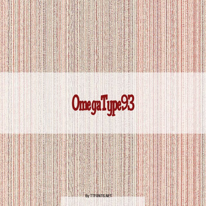 OmegaType93 example