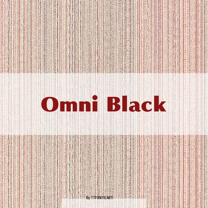 Omni Black example