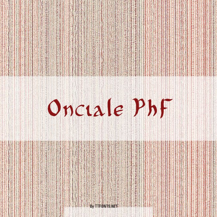 Onciale PhF example