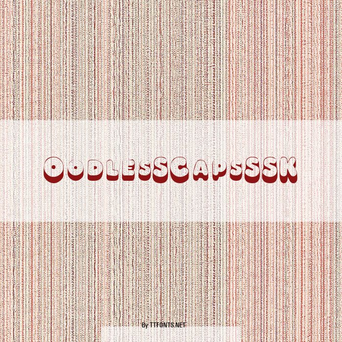 OodlesSCapsSSK example