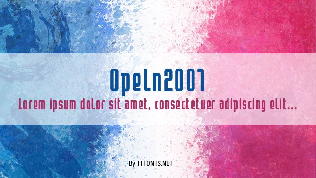 Opeln2001 example
