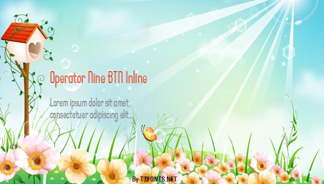 Operator Nine BTN Inline example